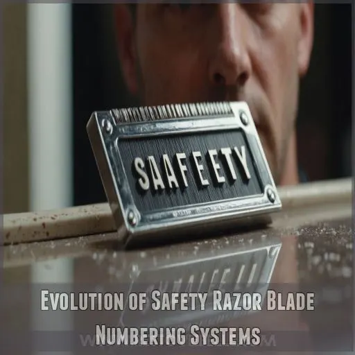 Evolution of Safety Razor Blade Numbering Systems