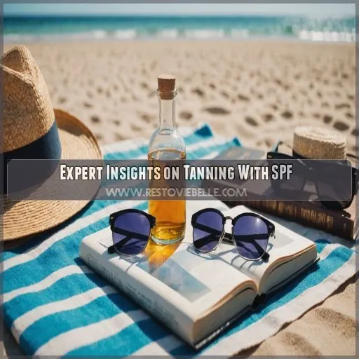 Expert Insights on Tanning With SPF