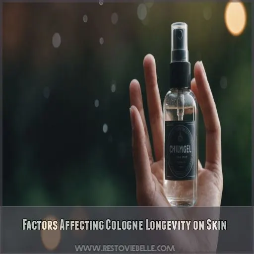 Factors Affecting Cologne Longevity on Skin