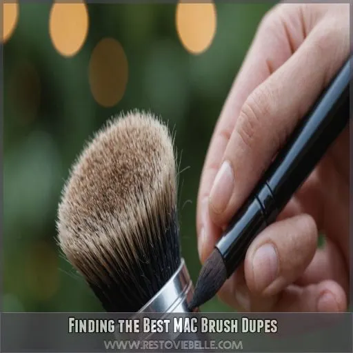 Finding the Best MAC Brush Dupes