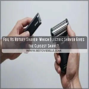 foil vs rotary shaver