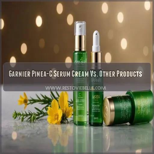 Garnier Pinea-C Serum Cream Vs. Other Products