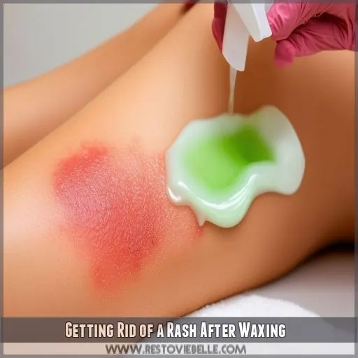 Getting Rid of a Rash After Waxing