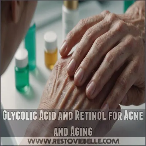 Glycolic Acid and Retinol for Acne and Aging