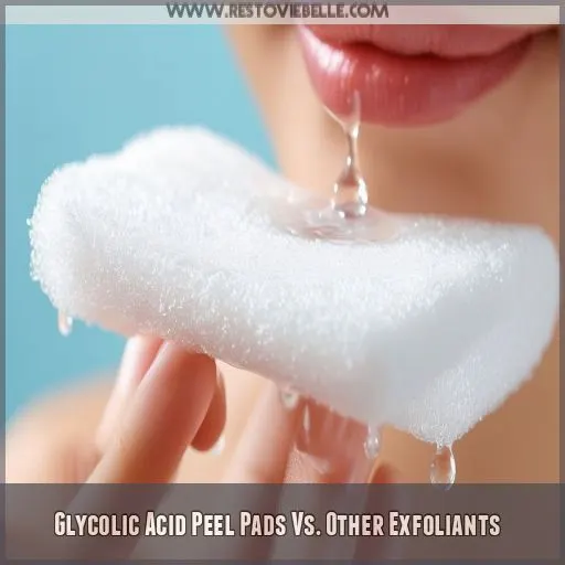 Glycolic Acid Peel Pads Vs. Other Exfoliants