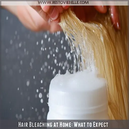 Hair Bleaching at Home: What to Expect