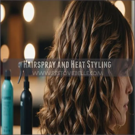 Hairspray and Heat Styling