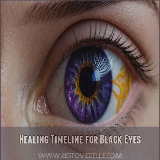 Healing Timeline for Black Eyes