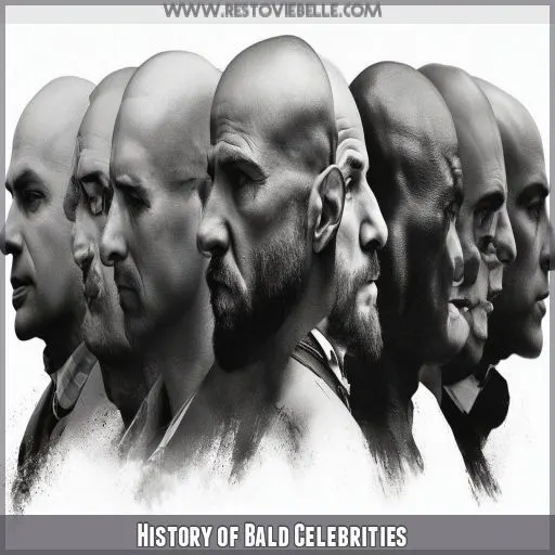 History of Bald Celebrities