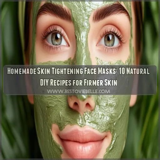 homemade skin tightening face masks