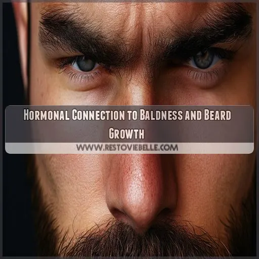 Hormonal Connection to Baldness and Beard Growth