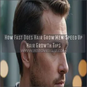 how fast does hair grow men