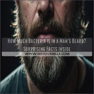 how much bacteria is in a man's beard