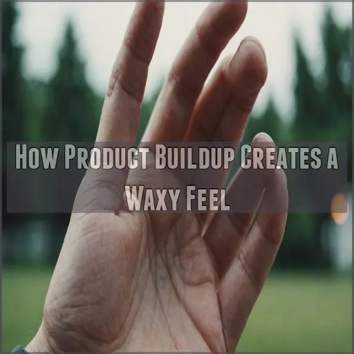 How Product Buildup Creates a Waxy Feel