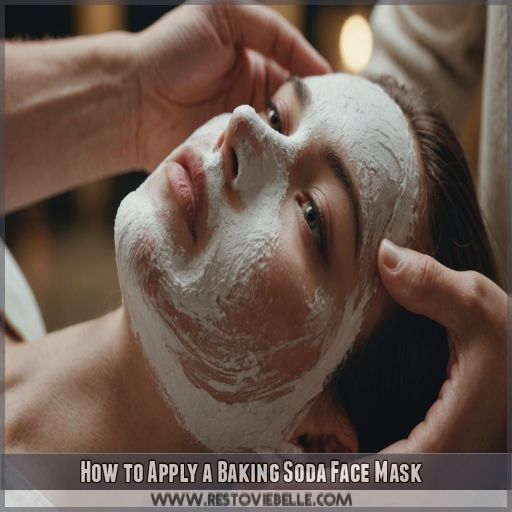 How to Apply a Baking Soda Face Mask