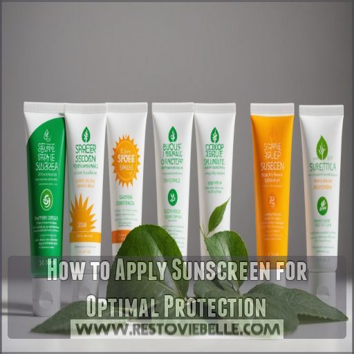 How to Apply Sunscreen for Optimal Protection