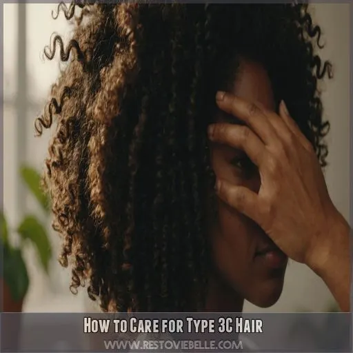 How to Care for Type 3C Hair