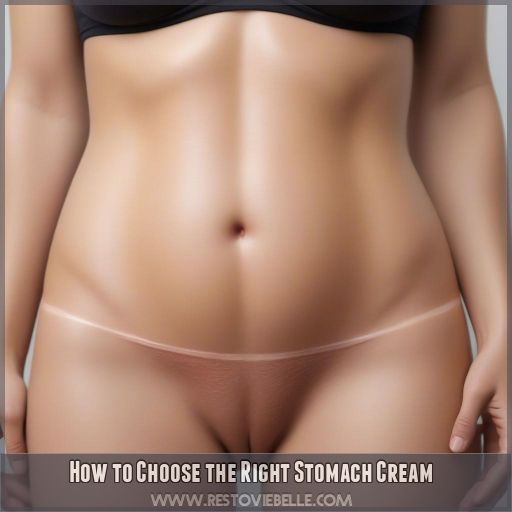 How to Choose the Right Stomach Cream