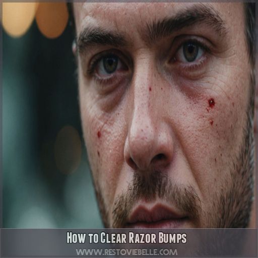 How to Clear Razor Bumps