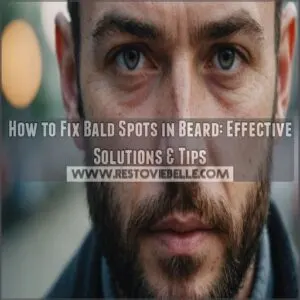 how to fix bald spots in beard