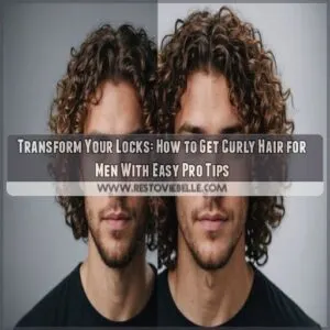 how to get curly hair for men