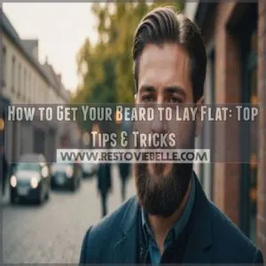 how to get your beard to lay flat