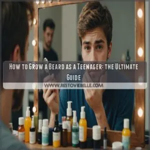 how to grow a beard as a teenager