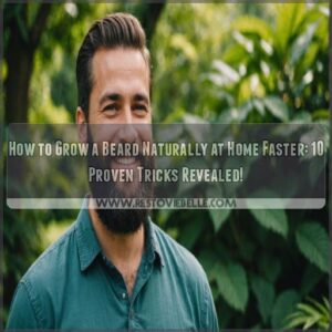 how to grow a beard naturally at home faster