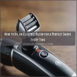 how to oil an electric razor