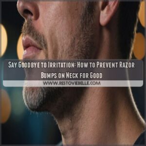 how to prevent razor bumps on neck