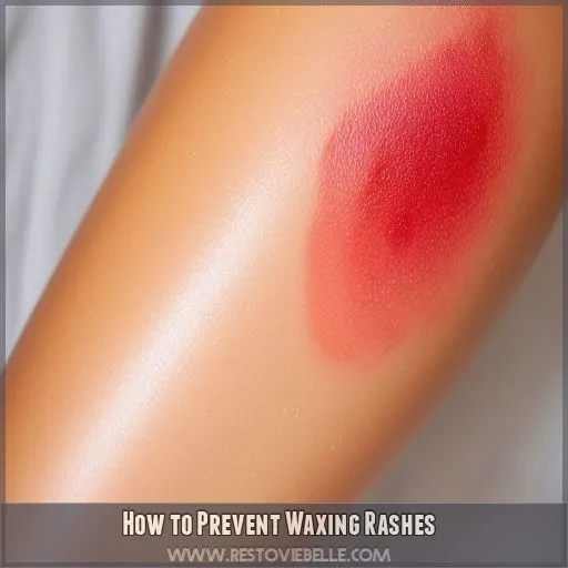 How to Prevent Waxing Rashes