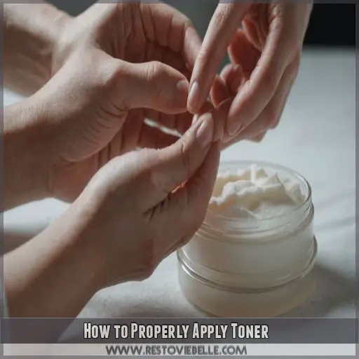 How to Properly Apply Toner