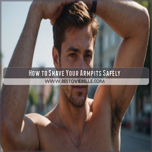 How to Shave Your Armpits Safely