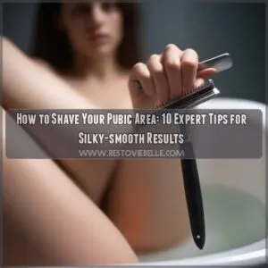 how to shave your pubic area