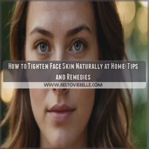 how to tighten face skin naturally at home