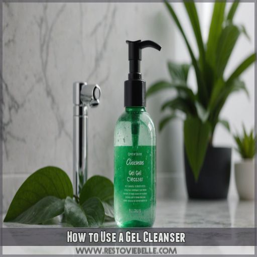 How to Use a Gel Cleanser