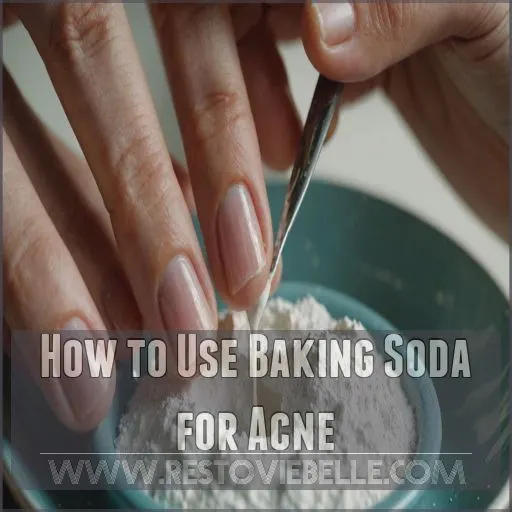 How to Use Baking Soda for Acne