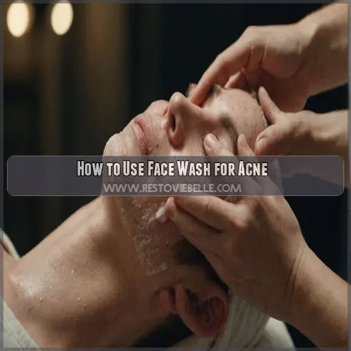 How to Use Face Wash for Acne