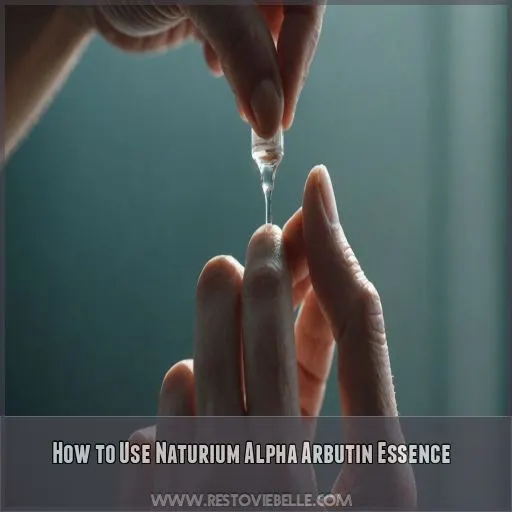 How to Use Naturium Alpha Arbutin Essence