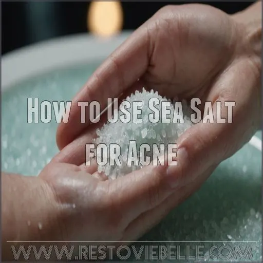 How to Use Sea Salt for Acne