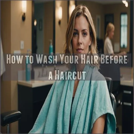 How to Wash Your Hair Before a Haircut