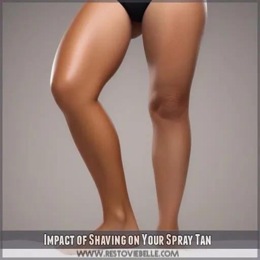 Impact of Shaving on Your Spray Tan