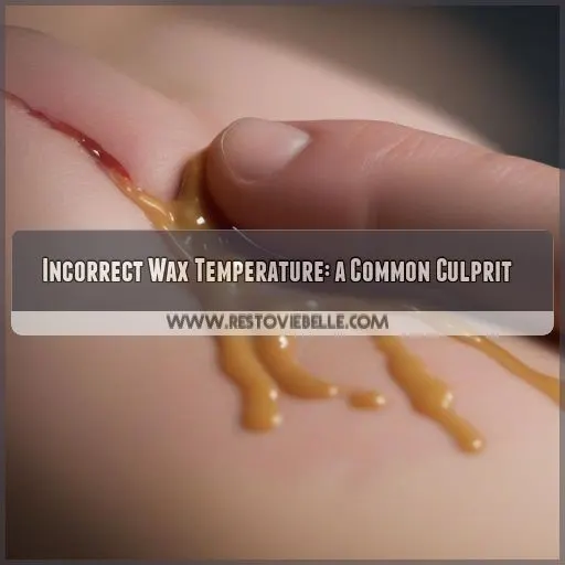 Incorrect Wax Temperature: a Common Culprit