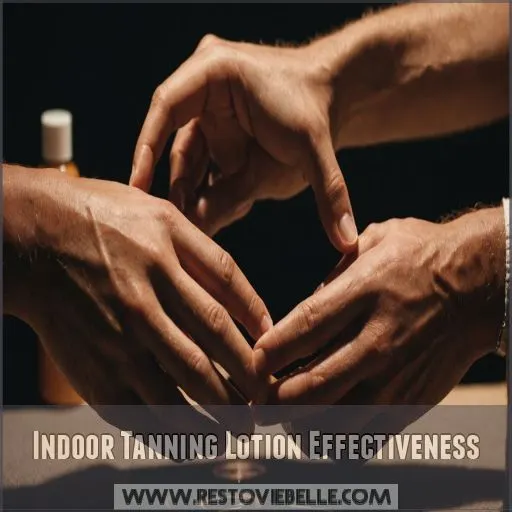 Indoor Tanning Lotion Effectiveness