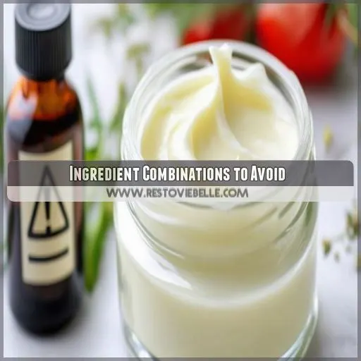 Ingredient Combinations to Avoid