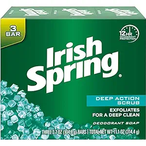 Irish Spring Deodorant Bar Soap,