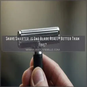 is it better to shave with one blade