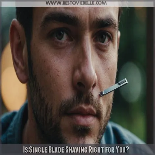 Is Single Blade Shaving Right for You