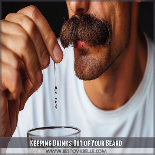 Keeping Drinks Out of Your Beard