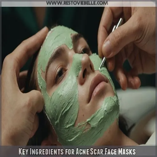 Key Ingredients for Acne Scar Face Masks